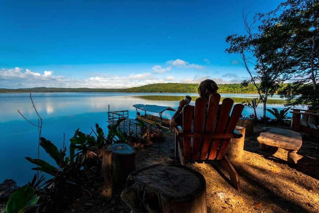 Ecolodge El Sombrero Laguna Yaxha Екстер'єр фото