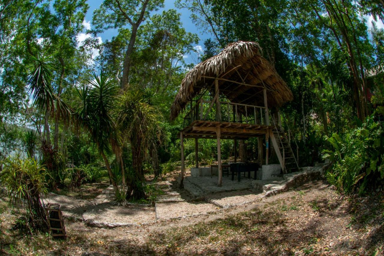 Ecolodge El Sombrero Laguna Yaxha Екстер'єр фото