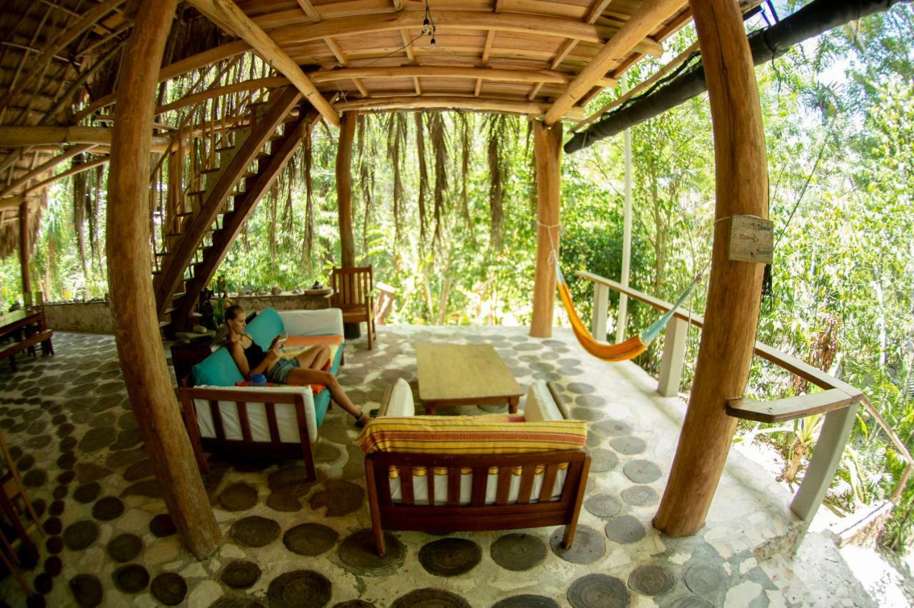 Ecolodge El Sombrero Laguna Yaxha Екстер'єр фото